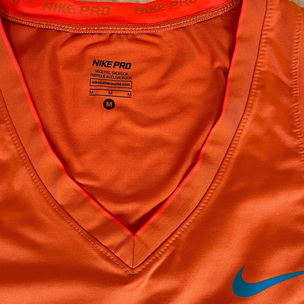 Nike Pro medium orange - Picture 3 of 5